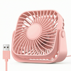 Compact Adjustable Tabletop Cooling Fan for Home Office and Bedroom