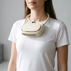 Compact Wearable Neck Fan for Hands-Free Cooling Outdoor and Home Use