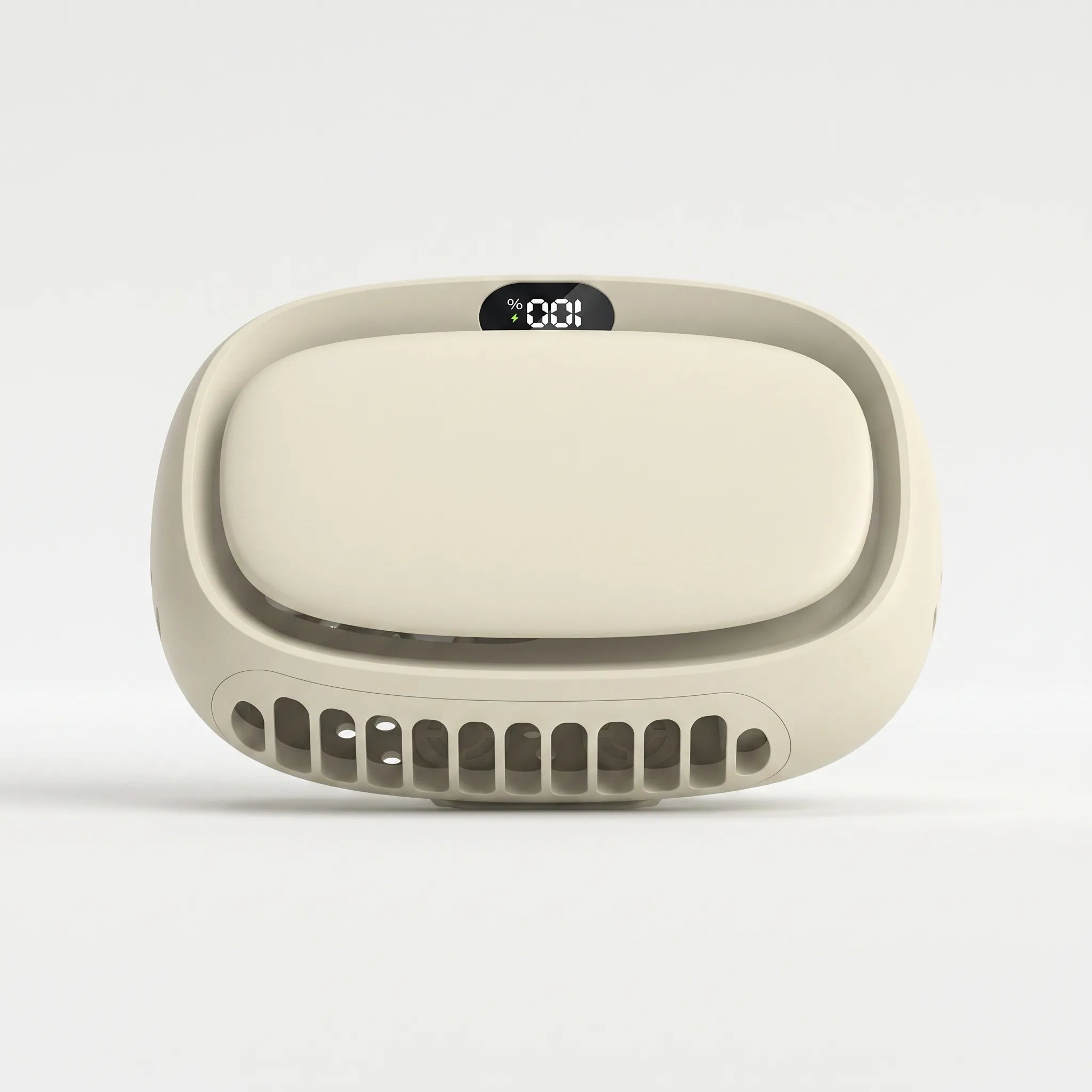 Compact Wearable Neck Fan for Hands-Free Cooling Outdoor and Home Use