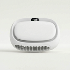 Compact Wearable Neck Fan for Hands-Free Cooling Outdoor and Home Use