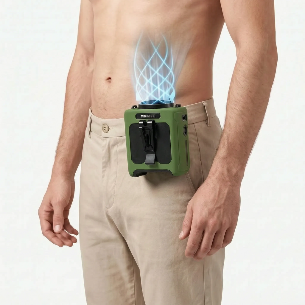 Rechargeable Wearable Waist Cooling Fan Portable Chillpod for Hot Weather