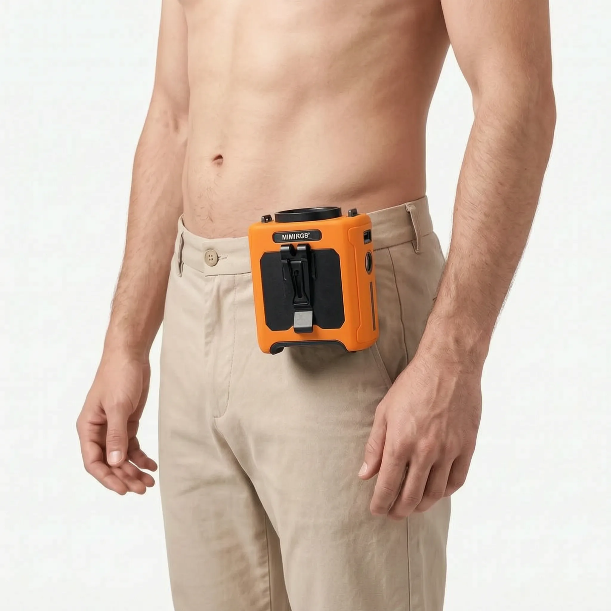Rechargeable Wearable Waist Cooling Fan Portable Chillpod for Hot Weather