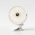 Rechargeable Clip-On Desk Fan Portable Cooling Solution for Home Office