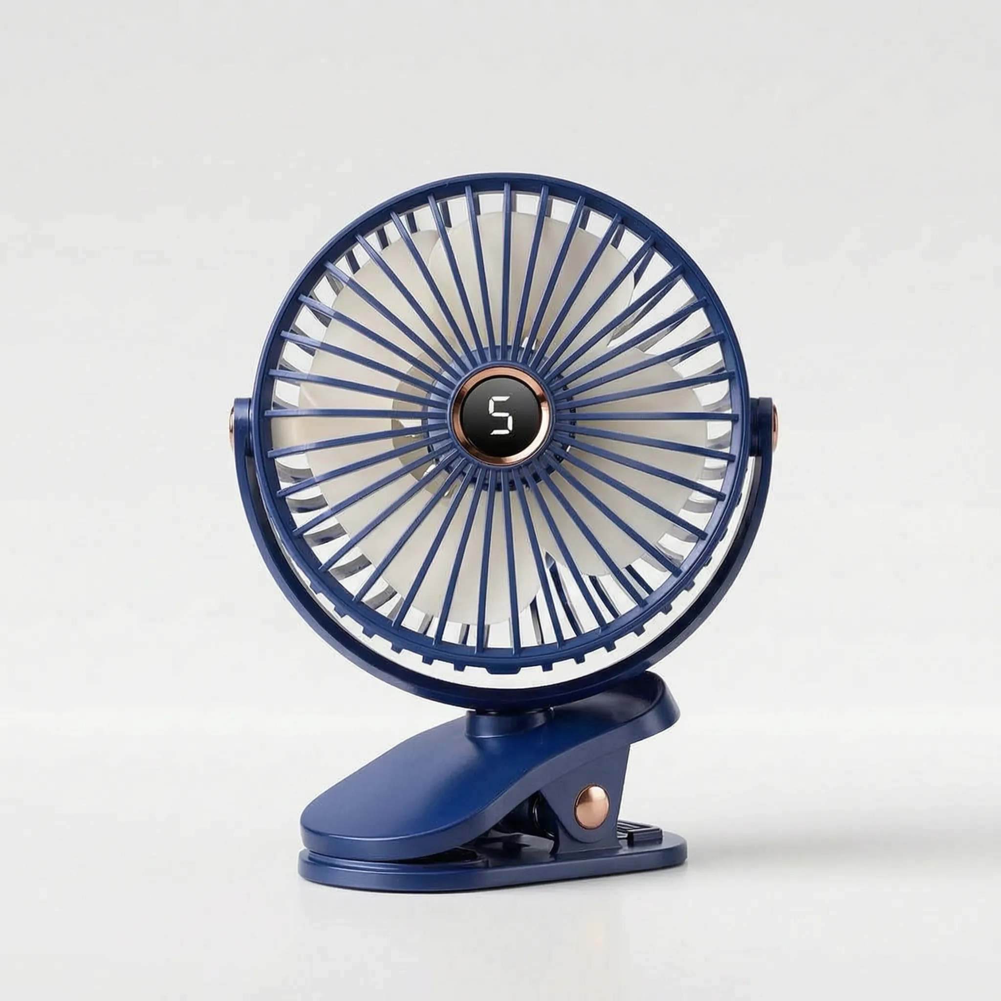 Rechargeable Clip-On Desk Fan Portable Cooling Solution for Home Office