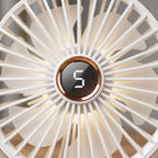 Rechargeable Clip-On Desk Fan Portable Cooling Solution for Home Office
