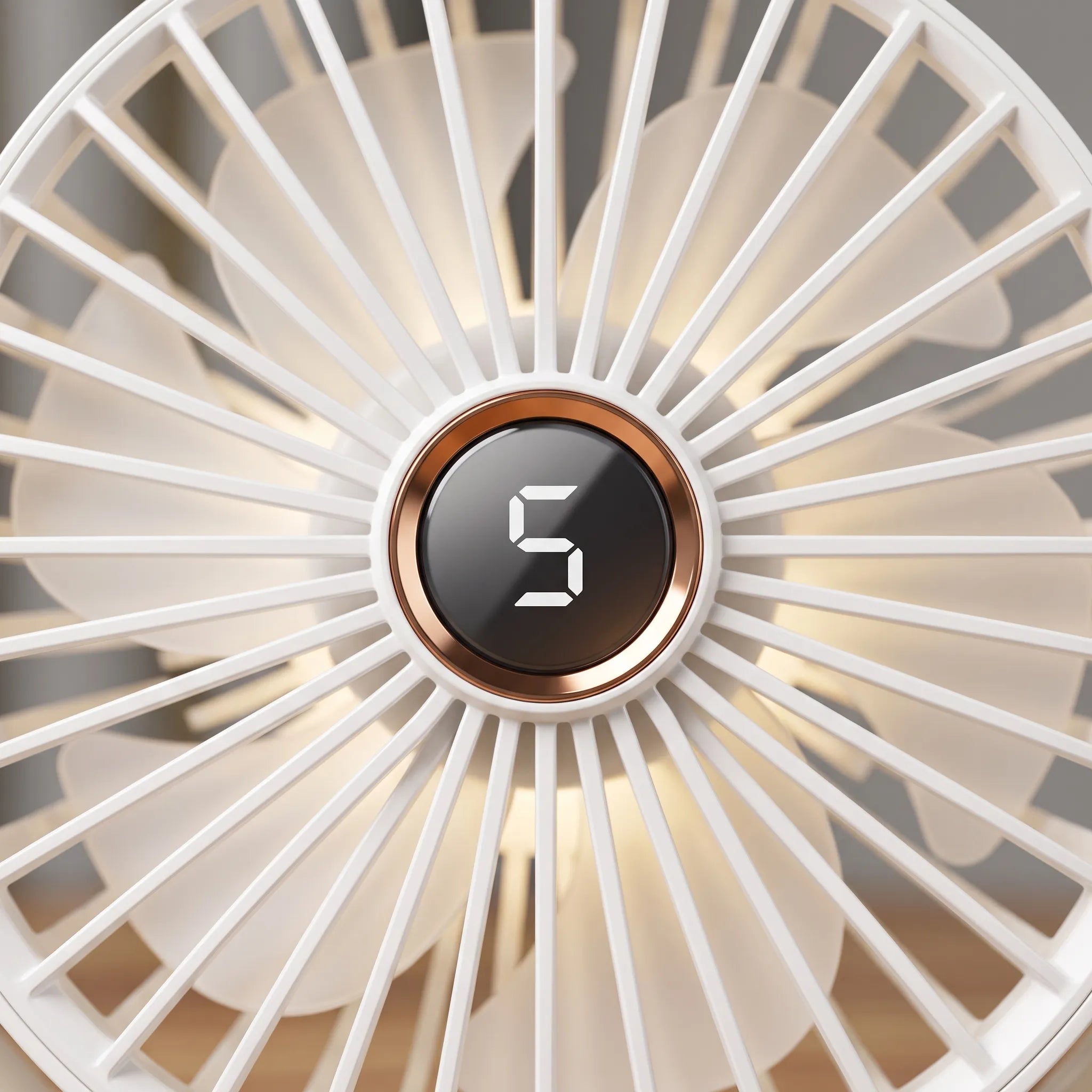 Rechargeable Clip-On Desk Fan Portable Cooling Solution for Home Office
