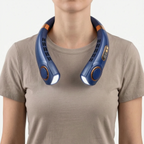 Bladeless Wearable Neck Fan for Personal Cooling Portable Hands-Free Design