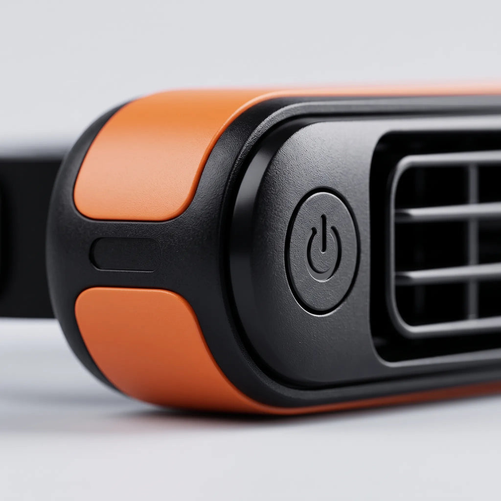 Adjustable Car Headrest Cooling Fan with Frigid Air Technology