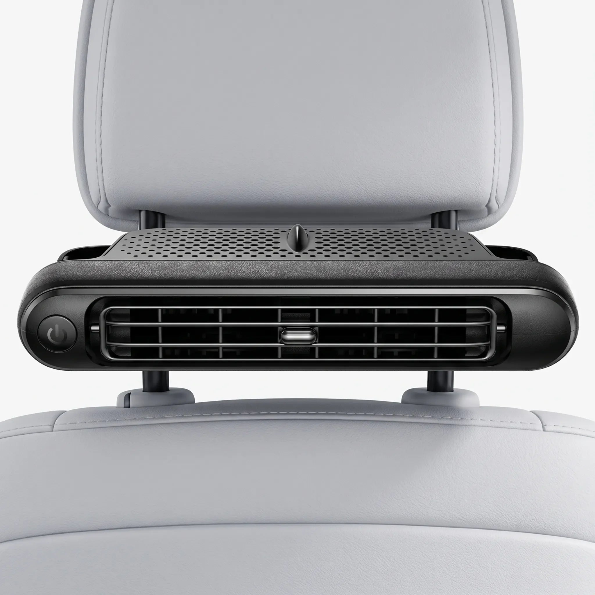 Adjustable Car Headrest Cooling Fan with Frigid Air Technology