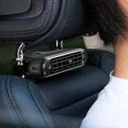 Adjustable Car Headrest Cooling Fan with Frigid Air Technology