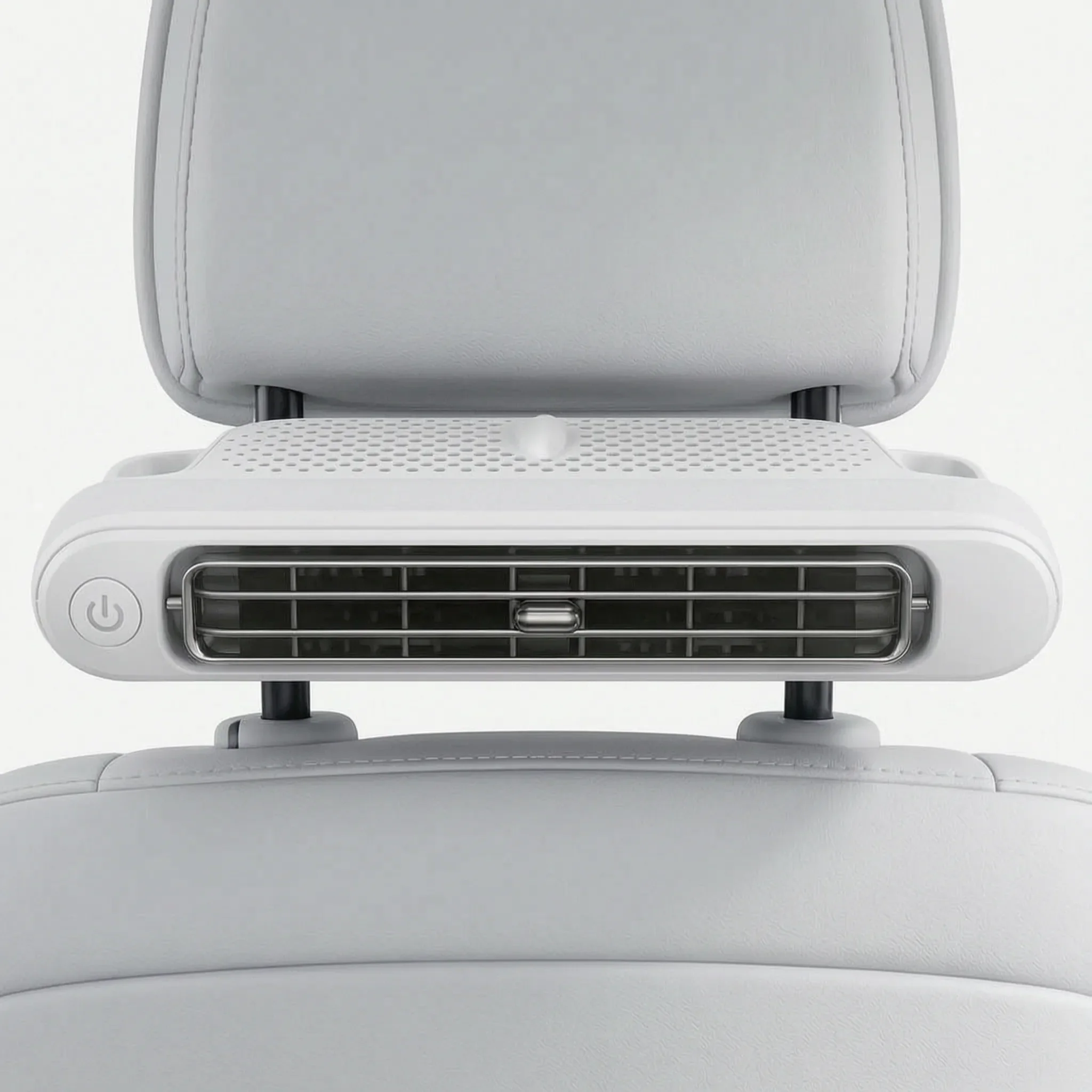 Adjustable Car Headrest Cooling Fan with Frigid Air Technology