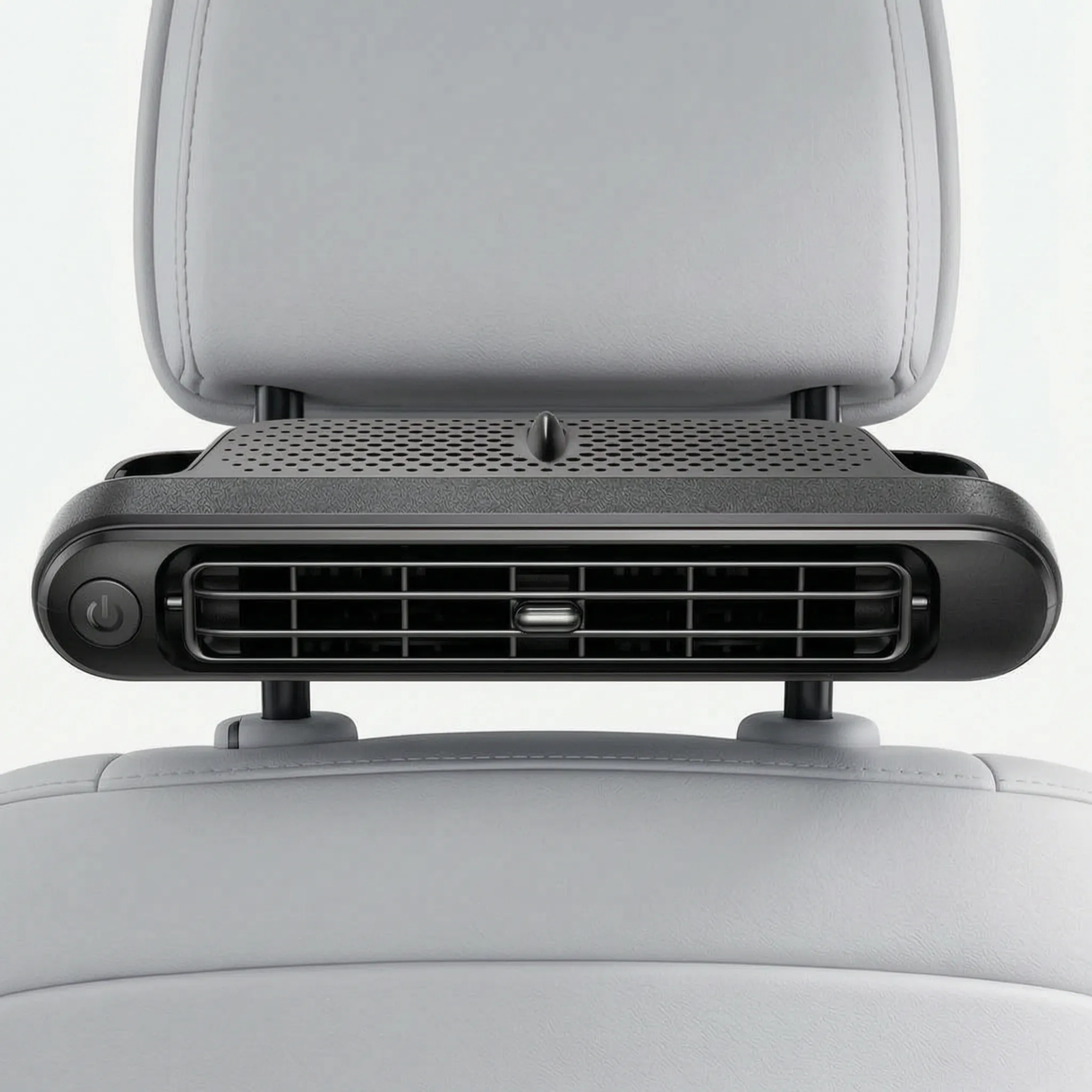 Adjustable Car Headrest Cooling Fan with Frigid Air Technology