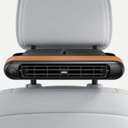 Adjustable Car Headrest Cooling Fan with Frigid Air Technology