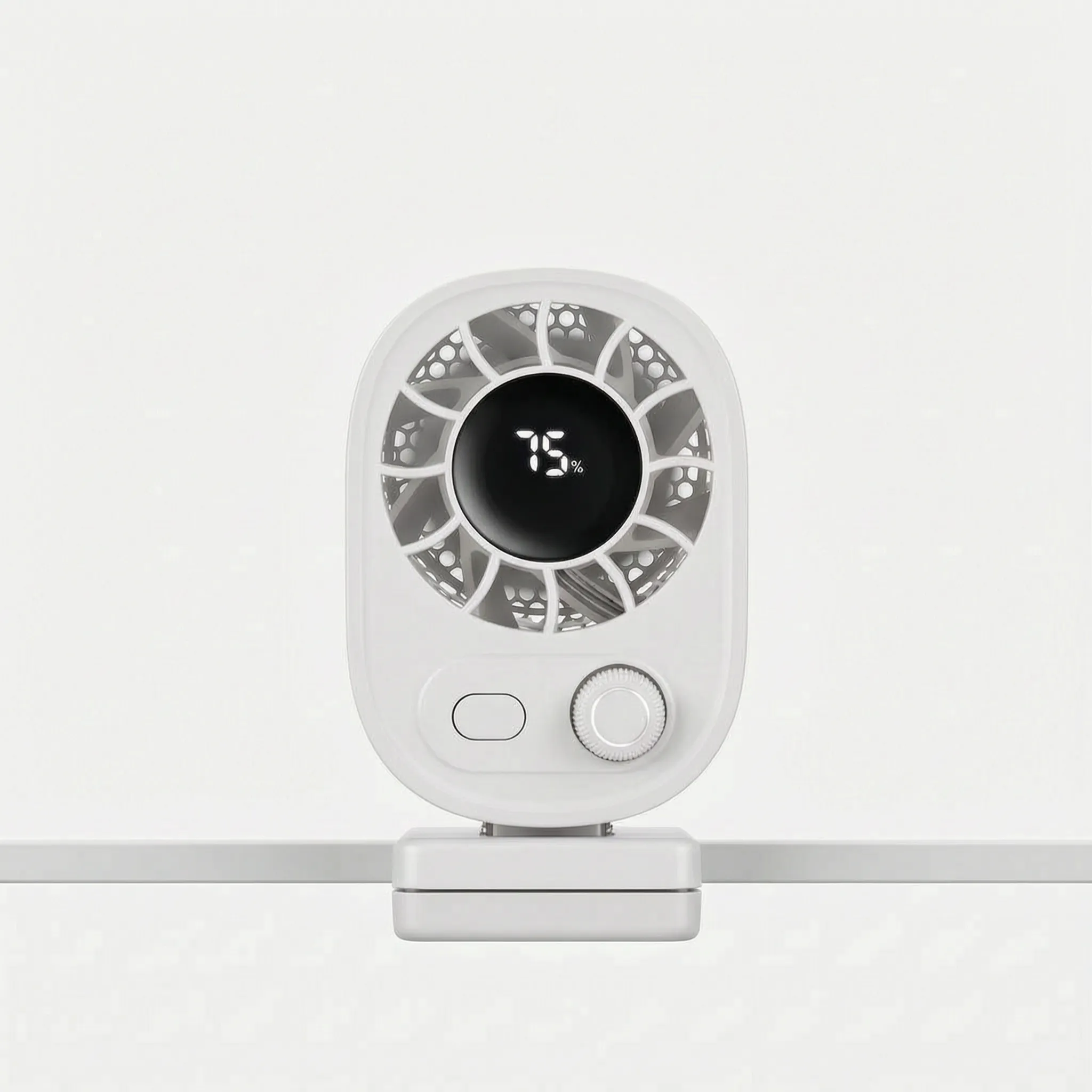 Portable Rechargeable Clip-On Fan for Home and Travel Cooling