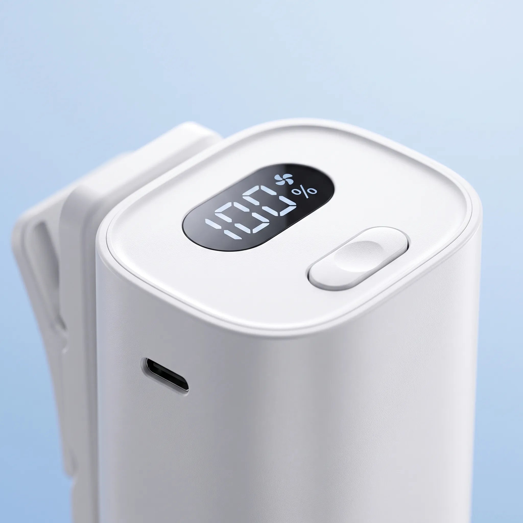 Portable Rechargeable Clip-On Fan for Home and Travel Cooling