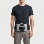 Rugged Wearable Waist Fan Portable Cooling Device for Outdoor Activities