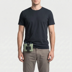 Rugged Wearable Waist Fan Portable Cooling Device for Outdoor Activities