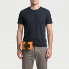 Rugged Wearable Waist Fan Portable Cooling Device for Outdoor Activities