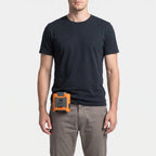 Rugged Wearable Waist Fan Portable Cooling Device for Outdoor Activities