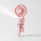 Compact Portable Handheld Misting Fan for Outdoor Cooling