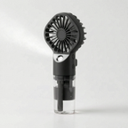 Compact Portable Handheld Misting Fan for Outdoor Cooling