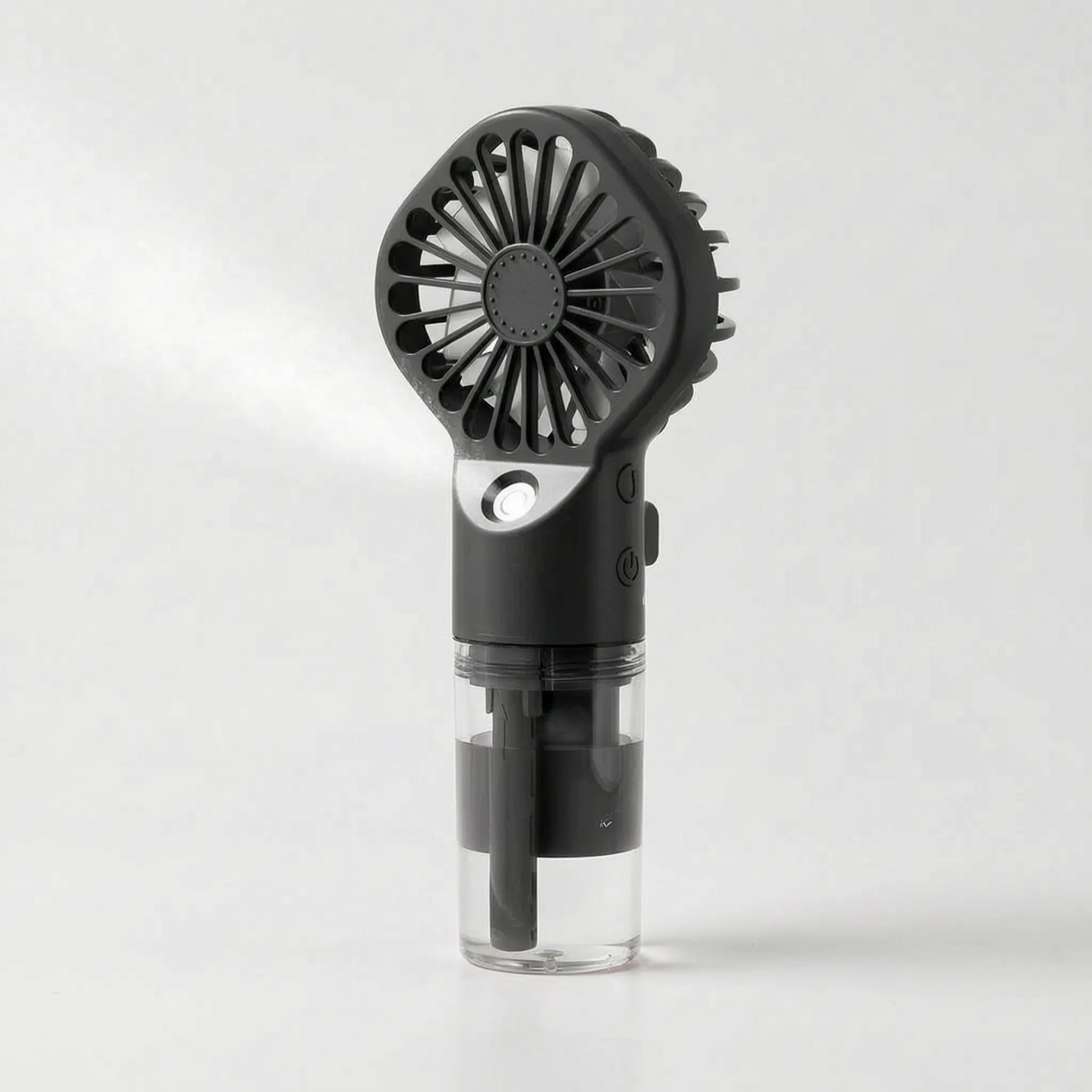 Compact Portable Handheld Misting Fan for Outdoor Cooling