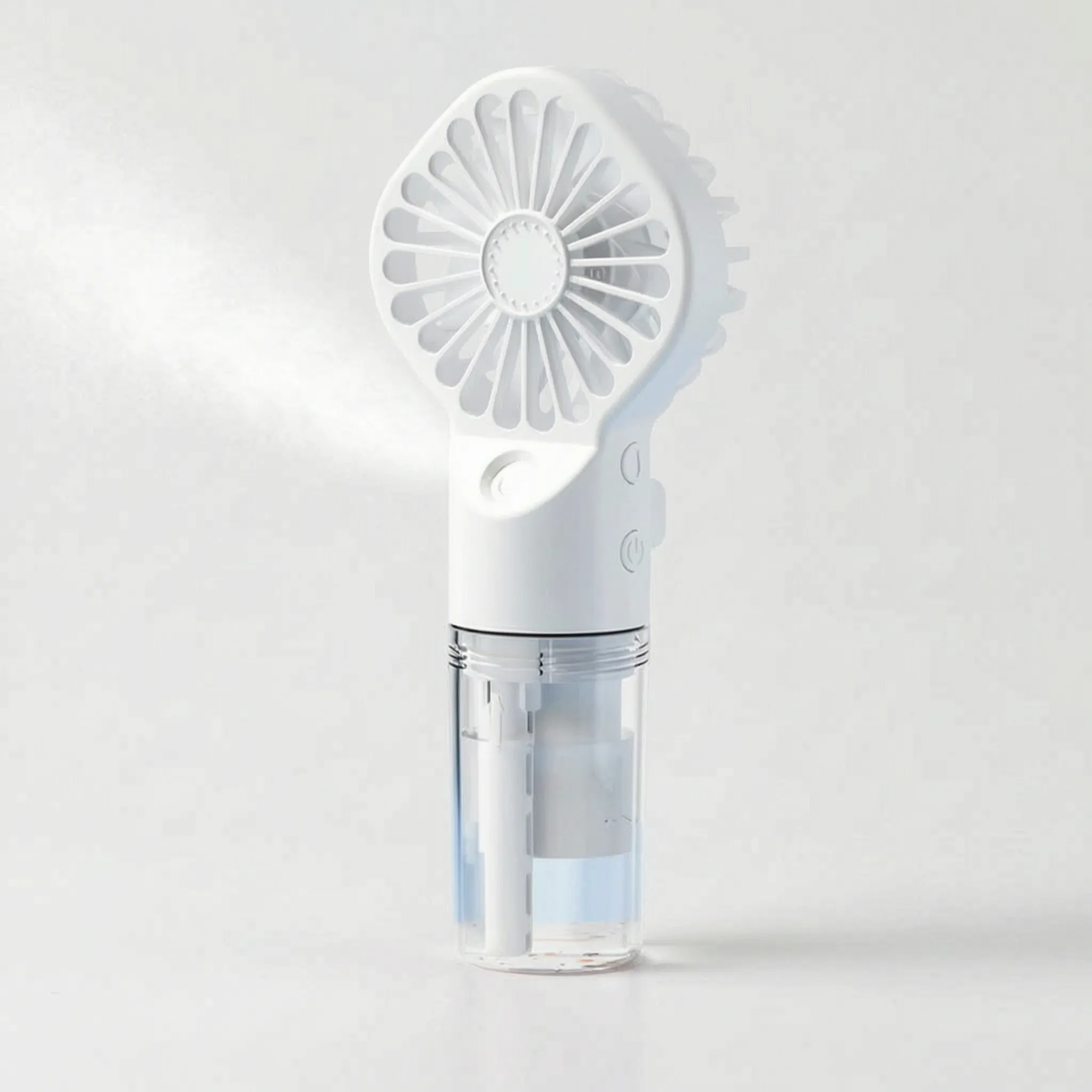Compact Portable Handheld Misting Fan for Outdoor Cooling
