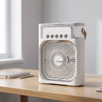Portable Personal Misting Desk Fan for Home Office Cooling