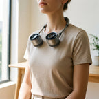 Hands-Free Portable Neck Fan Modern Design for Personal Cooling
