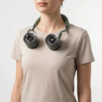 Hands-Free Portable Neck Fan Modern Design for Personal Cooling