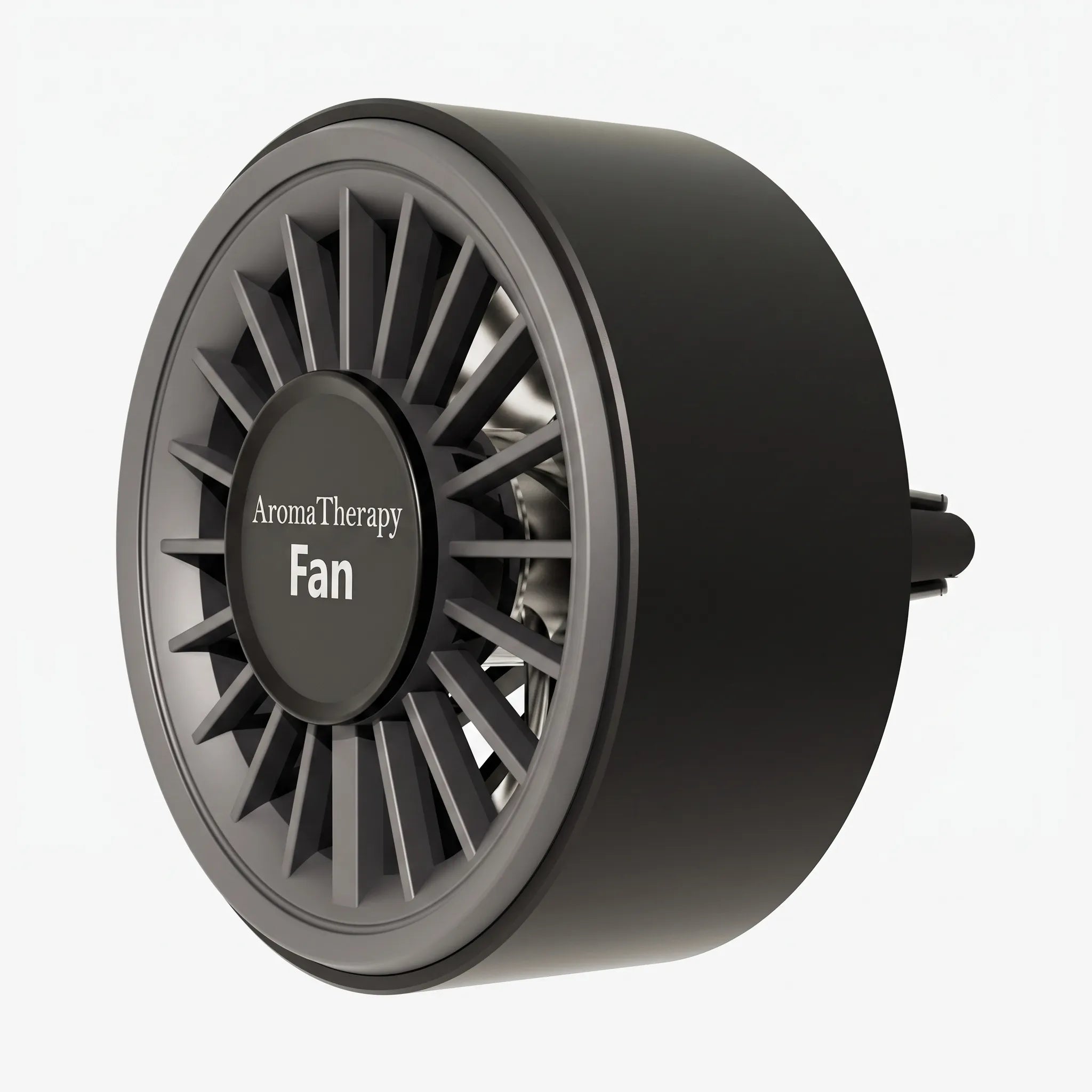 Compact Dashboard Air Outlet Fan with Scent Diffuser for Car Aromatherapy