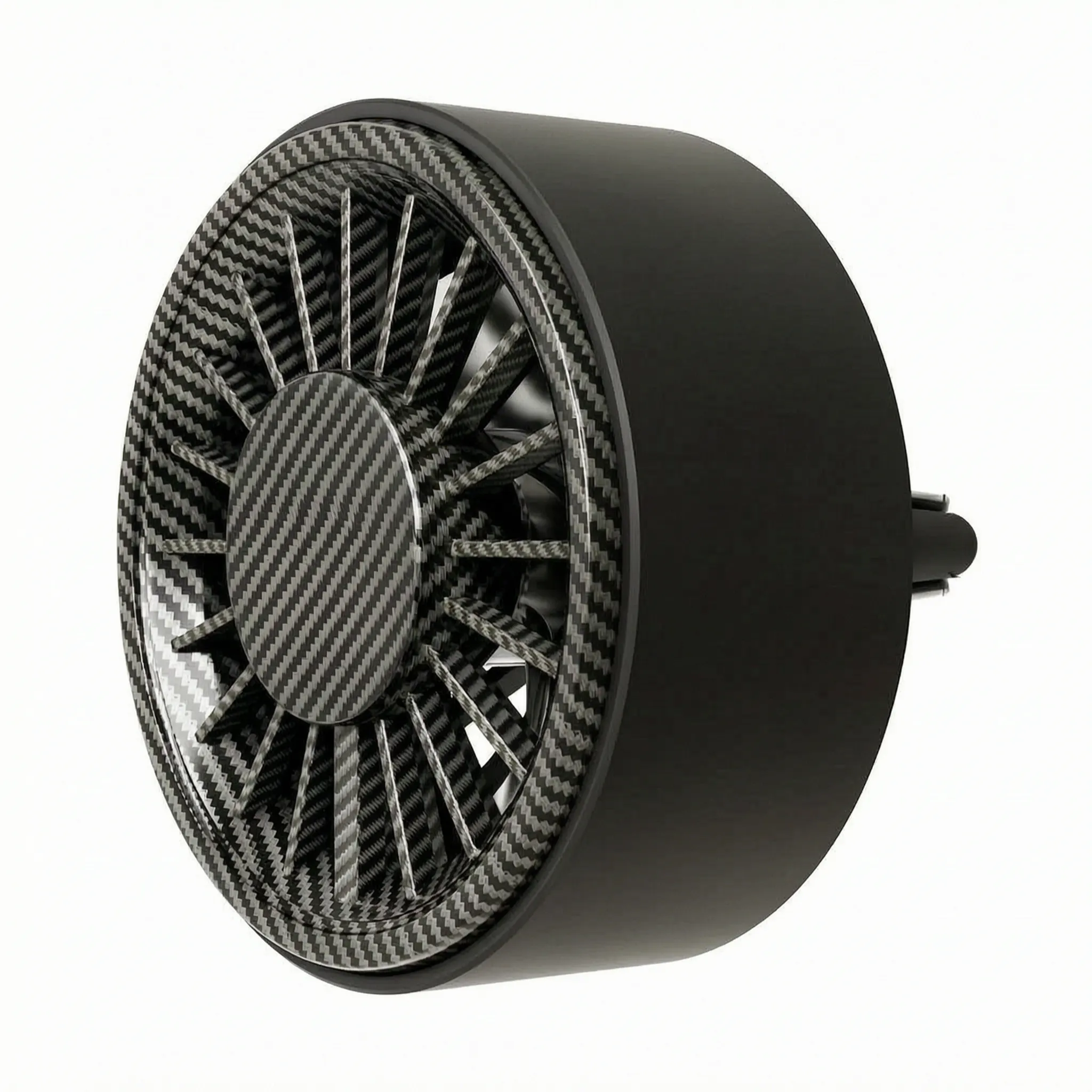 Compact Dashboard Air Outlet Fan with Scent Diffuser for Car Aromatherapy