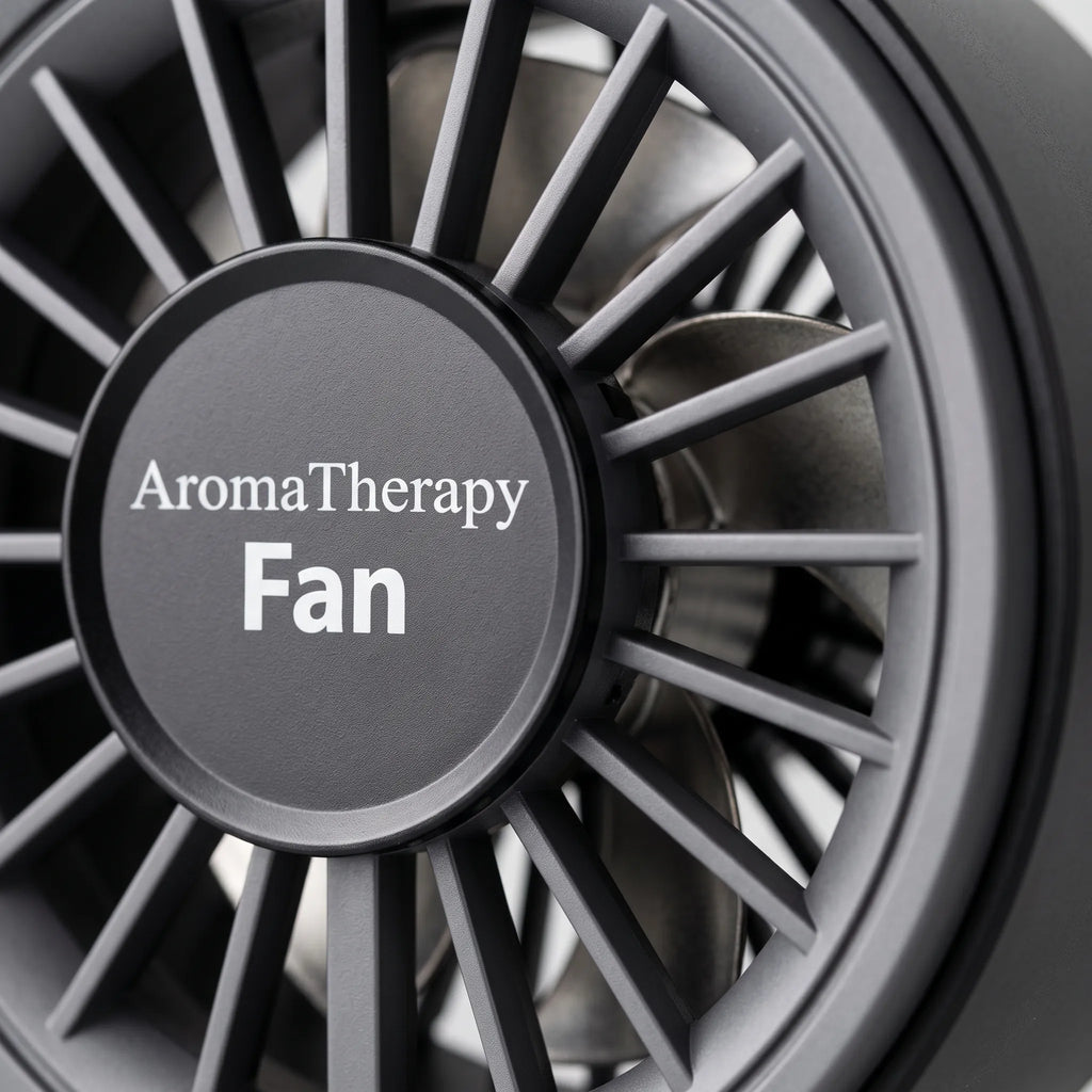 Compact Dashboard Air Outlet Fan with Scent Diffuser for Car Aromatherapy