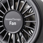 Compact Dashboard Air Outlet Fan with Scent Diffuser for Car Aromatherapy