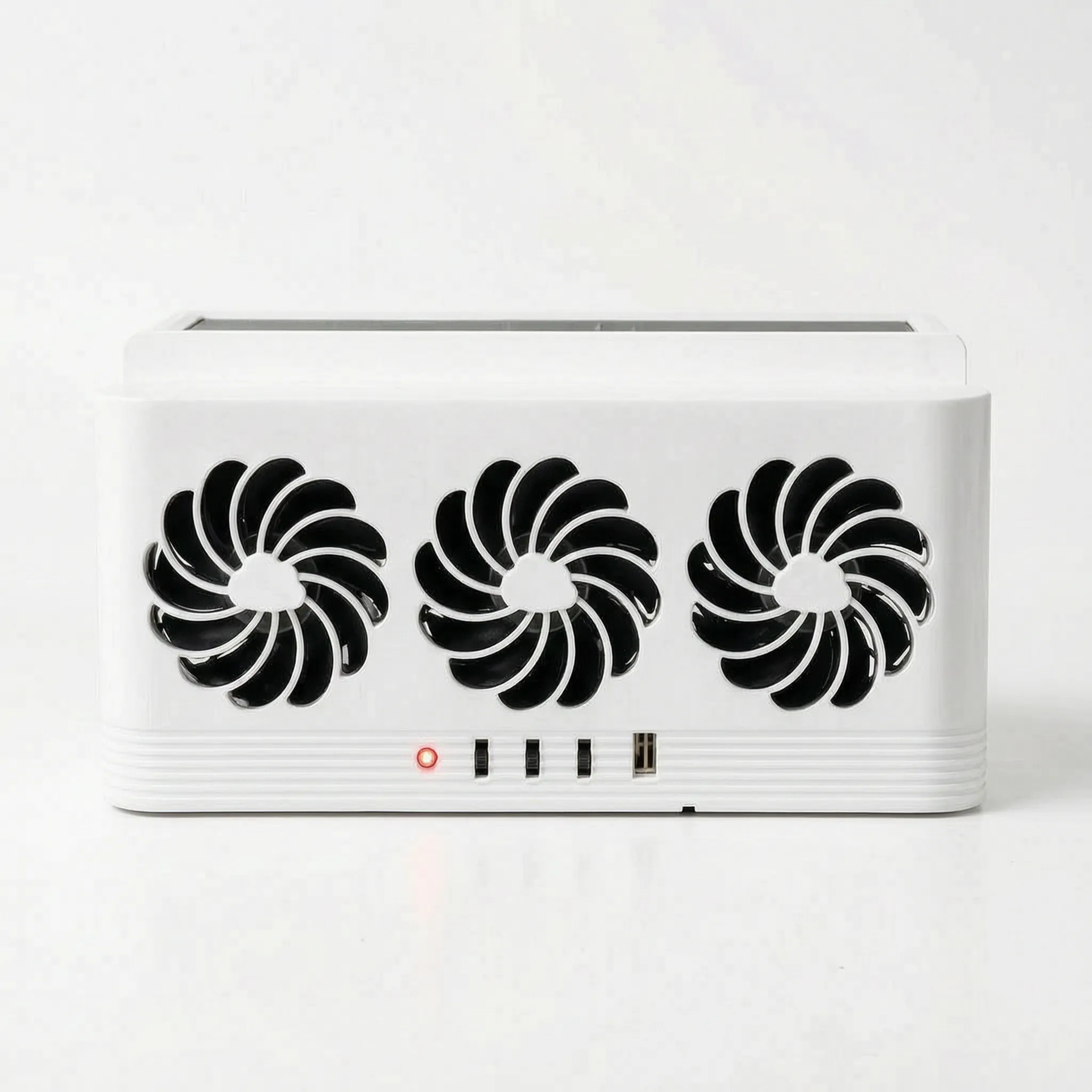 Window Mounted Solar Exhaust Fan for Energy Efficient Home Ventilation