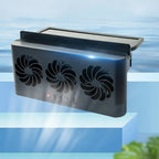 Window Mounted Solar Exhaust Fan for Energy Efficient Home Ventilation
