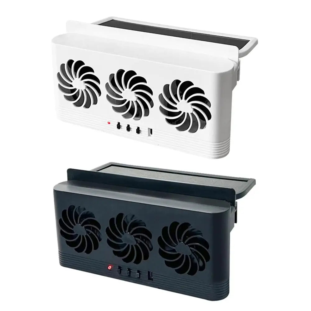 Window Mounted Solar Exhaust Fan for Energy Efficient Home Ventilation