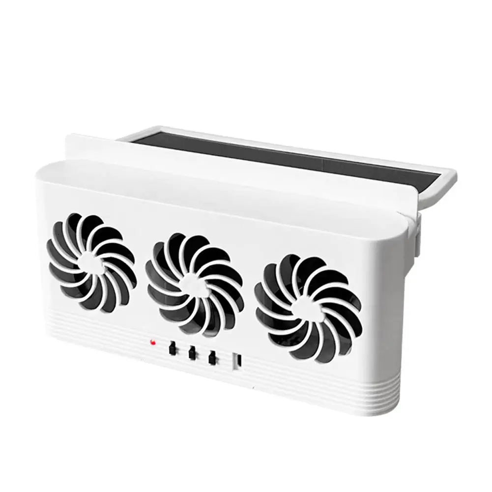 Window Mounted Solar Exhaust Fan for Energy Efficient Home Ventilation