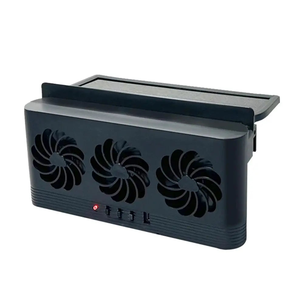 Window Mounted Solar Exhaust Fan for Energy Efficient Home Ventilation