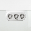 Solar Powered Car Window Fan for Fresh Air and Ventilation