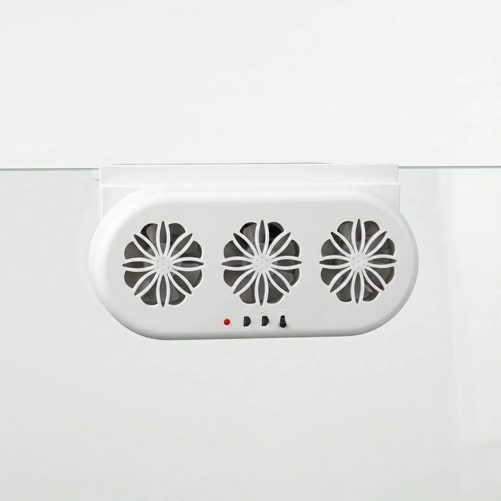 Solar Powered Car Window Fan for Fresh Air and Ventilation