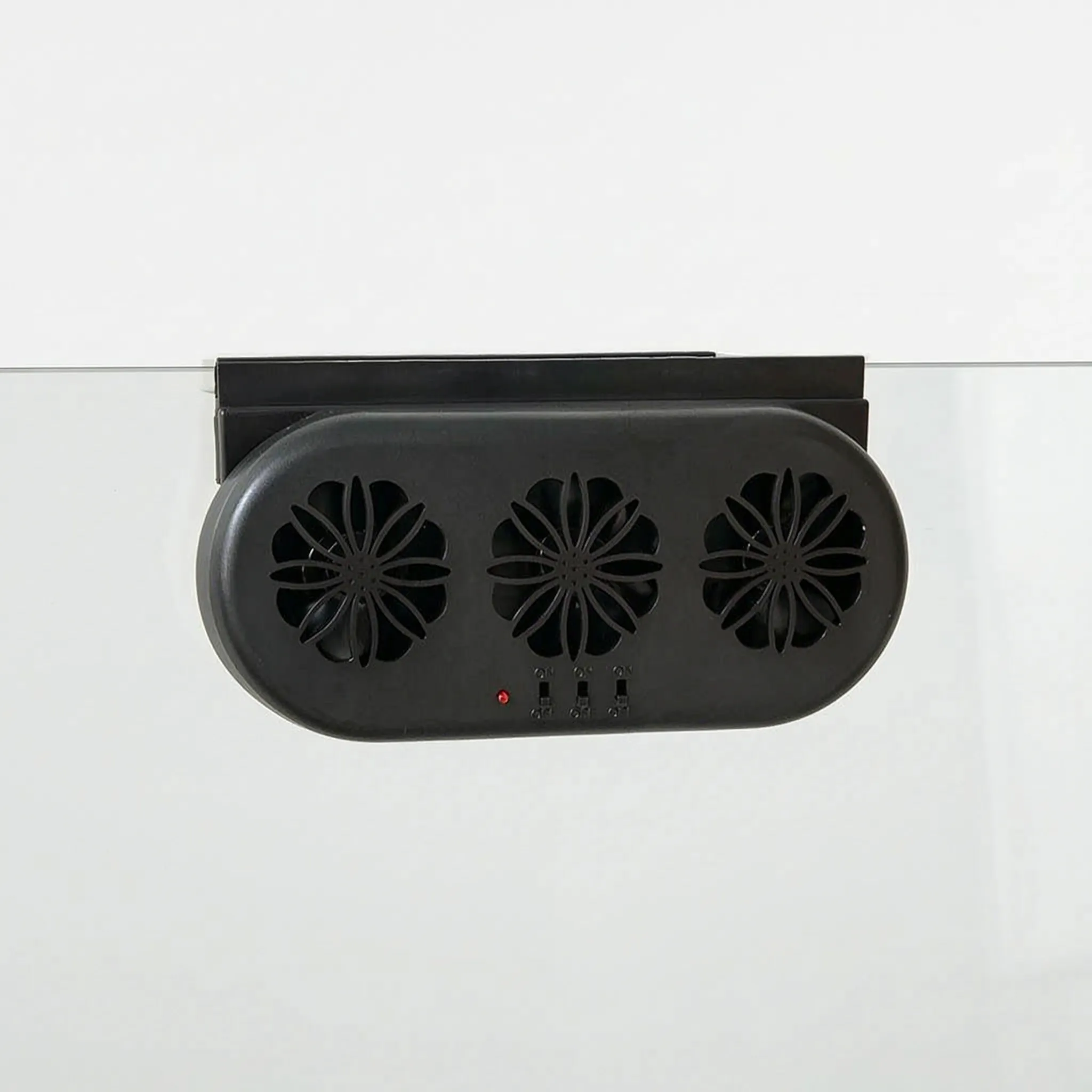 Solar Powered Car Window Fan for Fresh Air and Ventilation