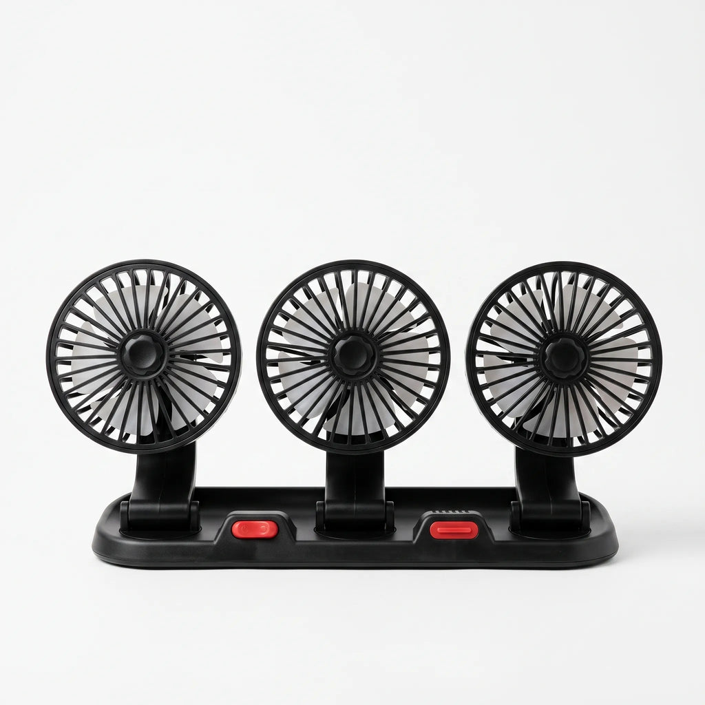 Multi-Directional Desktop Air Circulator Quiet Cooling Fan for Home Office