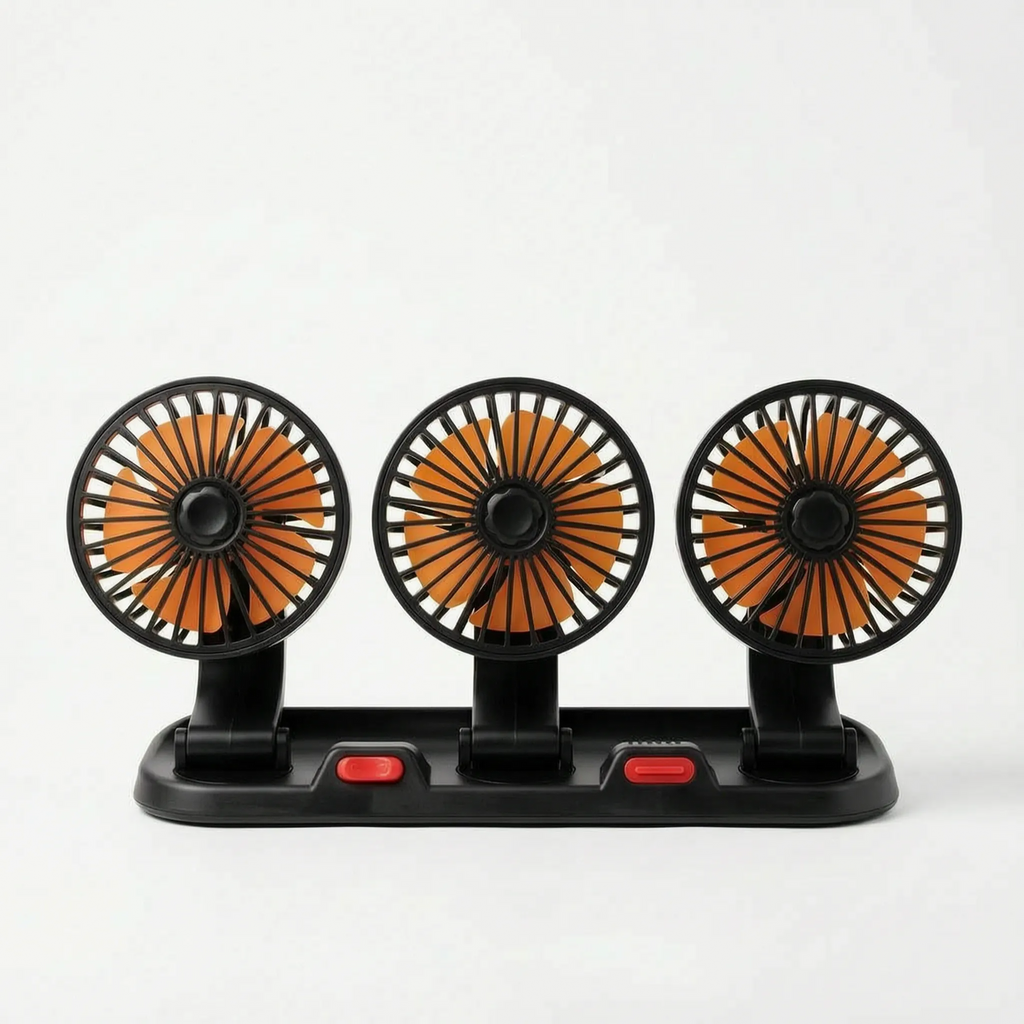 Multi-Directional Desktop Air Circulator Quiet Cooling Fan for Home Office
