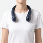 Rechargeable Bladeless Neck Fan Wearable Cooling Device for Personal Use