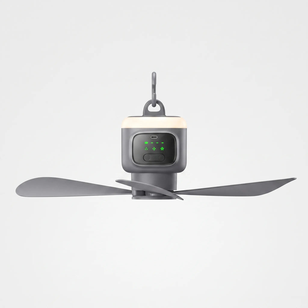 Portable Hanging Ceiling Fan for Indoor and Outdoor Use Stylish Design
