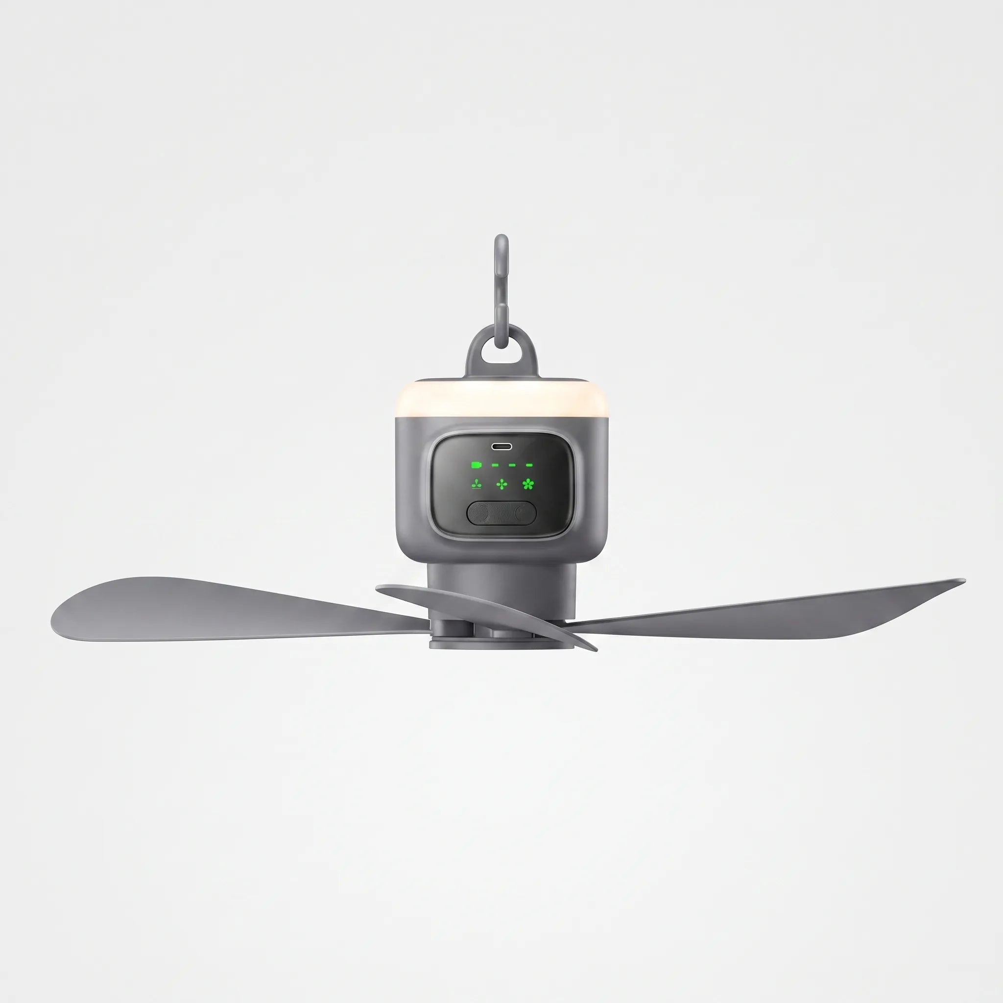 Portable Hanging Ceiling Fan for Indoor and Outdoor Use Stylish Design