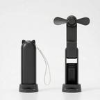 Compact Foldable Handheld Personal Cooling Fan Portable Rechargeable Fan for Home and Travel