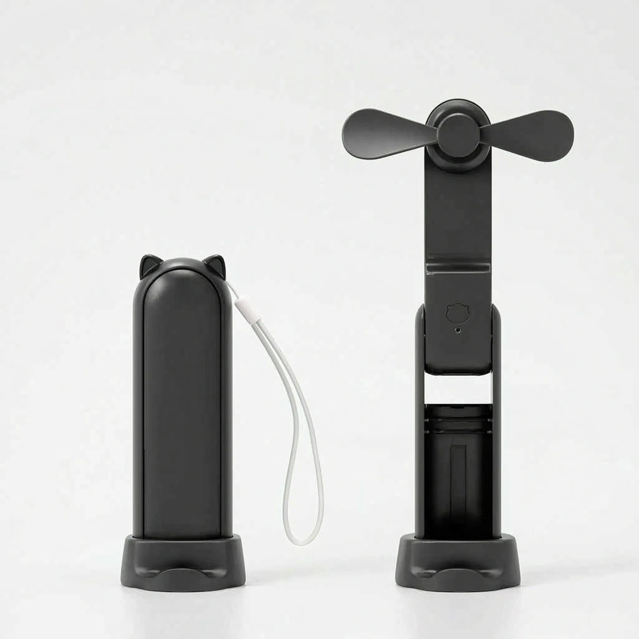 Compact Foldable Handheld Personal Cooling Fan Portable Rechargeable Fan for Home and Travel