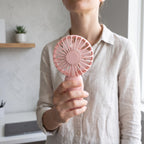 Compact Rechargeable Handheld Mini Fan Portable Cooling Device